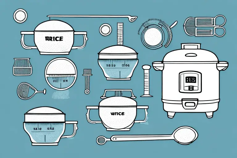 Aroma Rice Cooker Proportions Rice Array