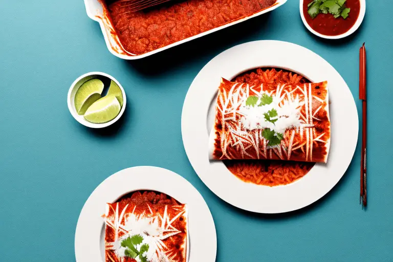 Mexican Beef and Rice Enchiladas Recipe