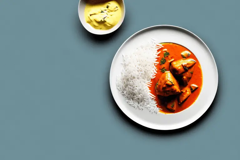 Indian Butter Chicken with Basmati Rice Recipe