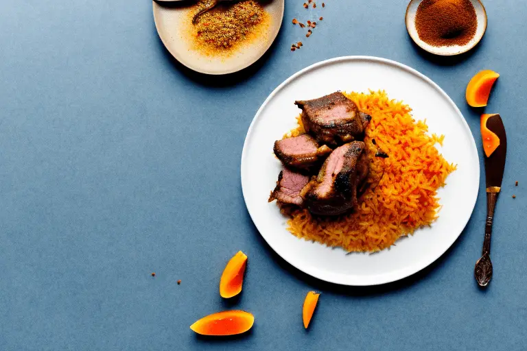 Moroccan Spiced Lamb and Apricot Rice Recipe