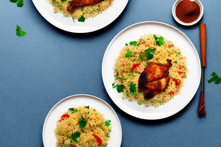 Moroccan Spiced Chicken and Vegetable Couscous Recipe