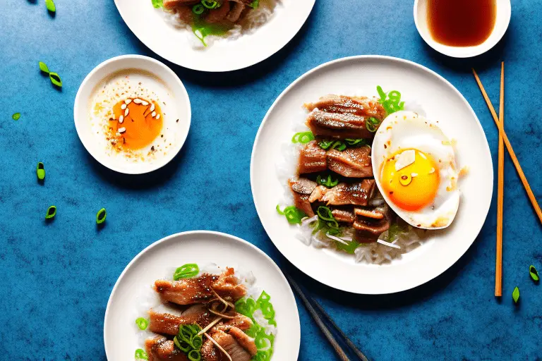 Vietnamese Caramelized Pork and Egg with Broken Rice Recipe