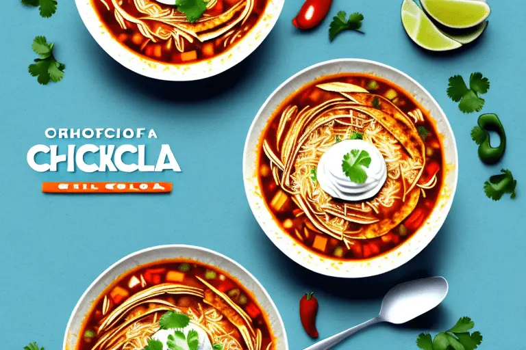 Mexican Chicken Tortilla Soup with Rice Recipe