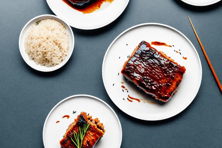 Teriyaki Glazed Turkey Meatloaf with Rice Recipe