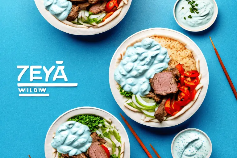 Greek Lamb Gyro Rice Bowl with Tzatziki Sauce Recipe