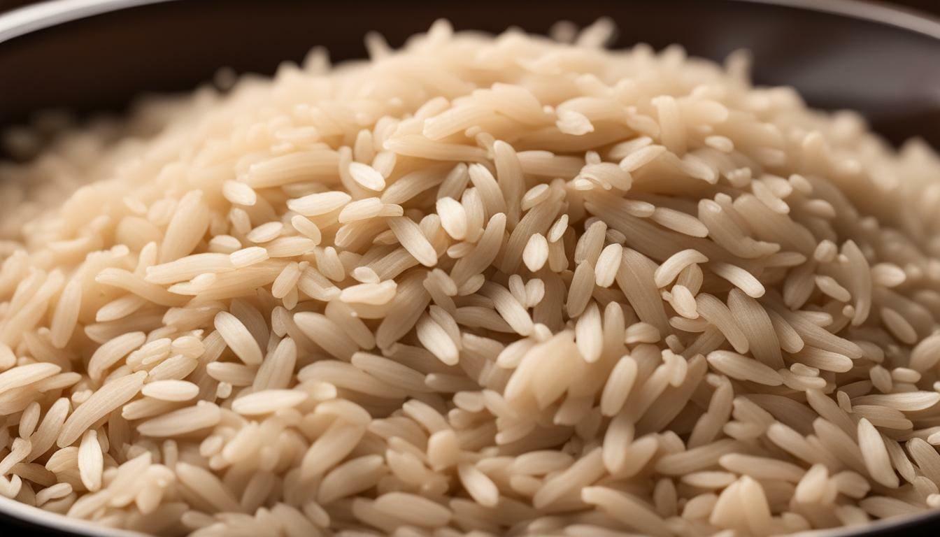 Brown Basmati Rice in Rice Cooker Rice Array