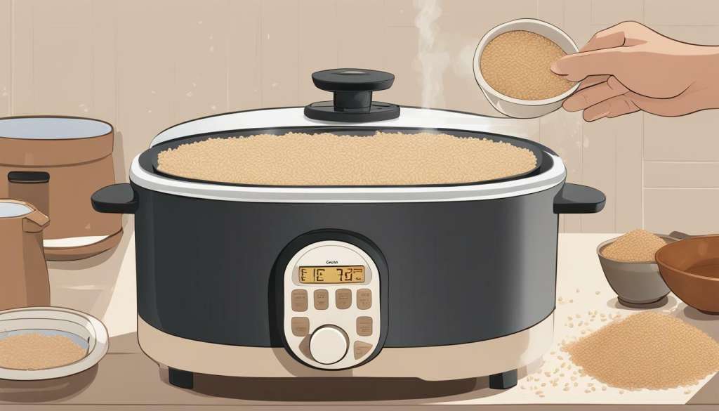 Cooking Brown Rice in a Rice Cooker