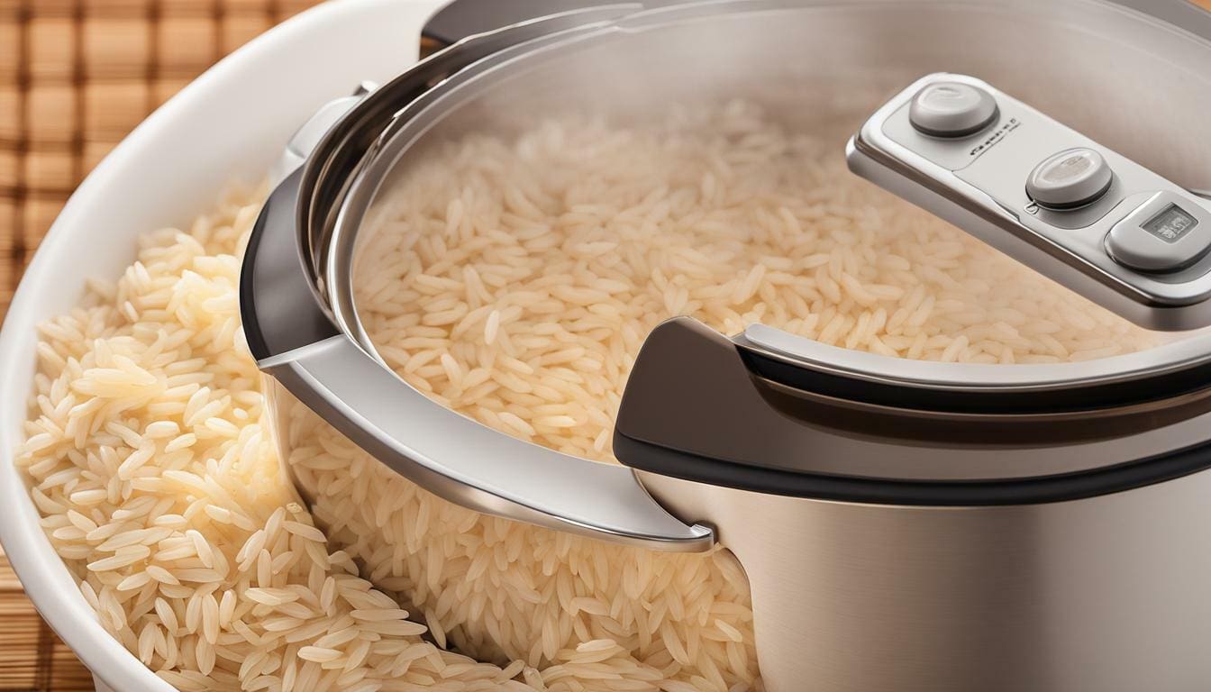 Long Grain Brown Rice in Rice Cooker