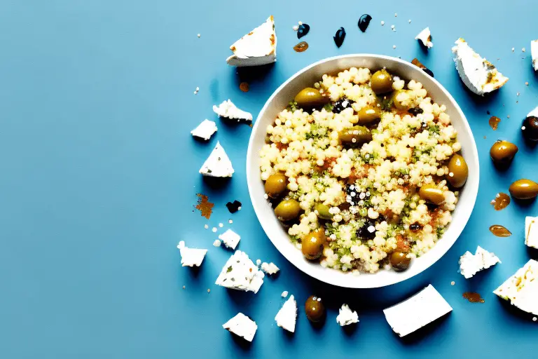 A Delicious Recipe for Feta and Olives Couscous