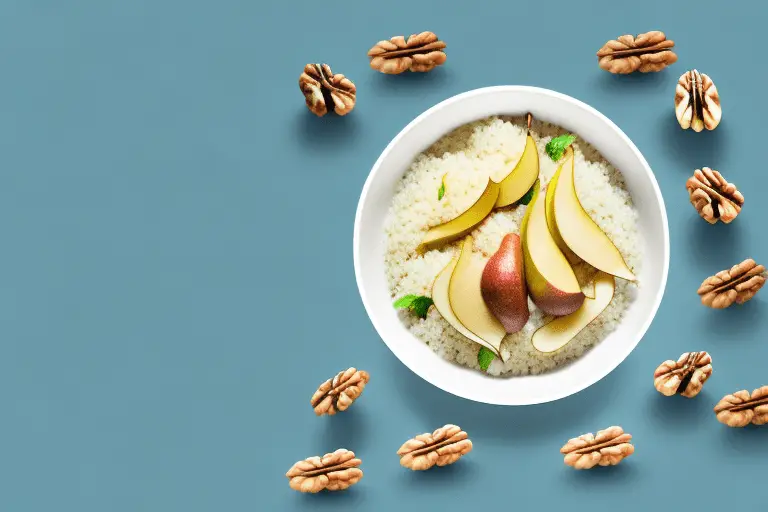 Delicious Pear and Walnuts Couscous: A Quick and Easy Recipe