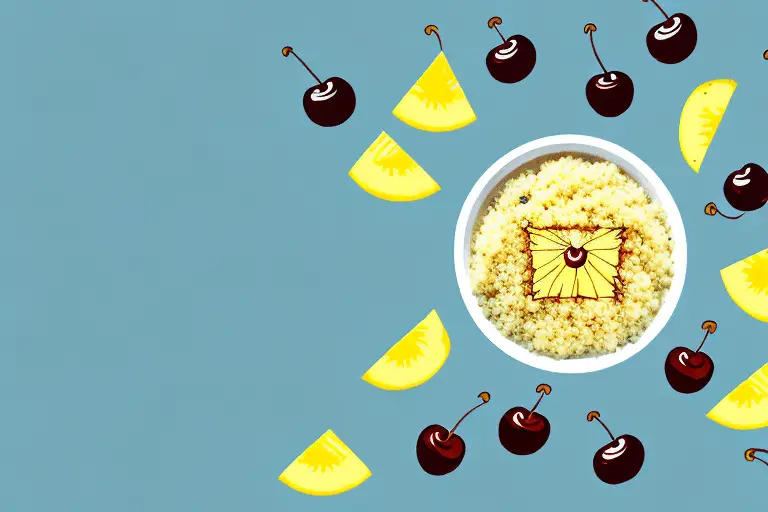 A Delicious Combination: Pineapple and Cherries Couscous