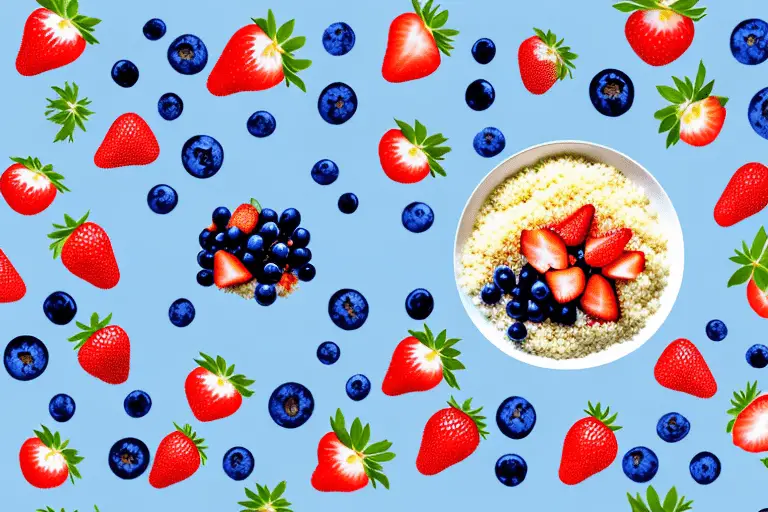 A Delicious Combination: Strawberries and Blueberries Couscous