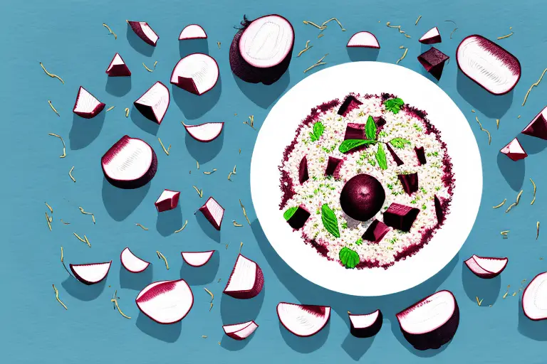 A Delicious Combination: Beets and Goat Cheese Couscous