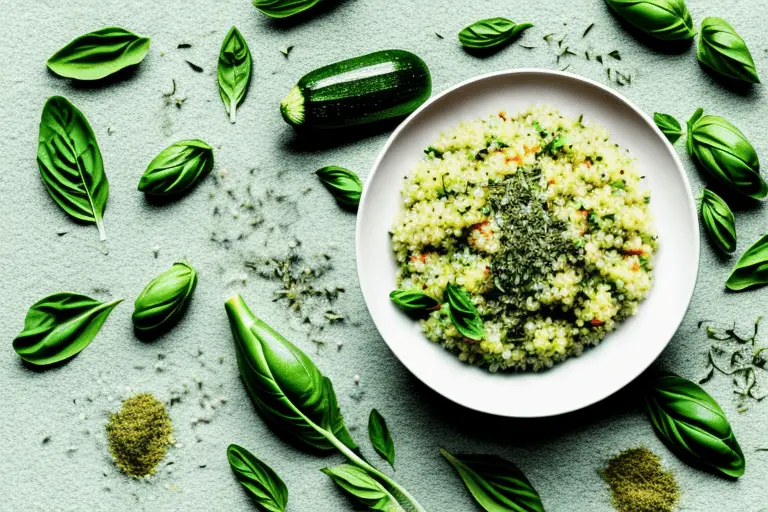 Delicious Zucchini and Basil Couscous: A Quick and Easy Recipe