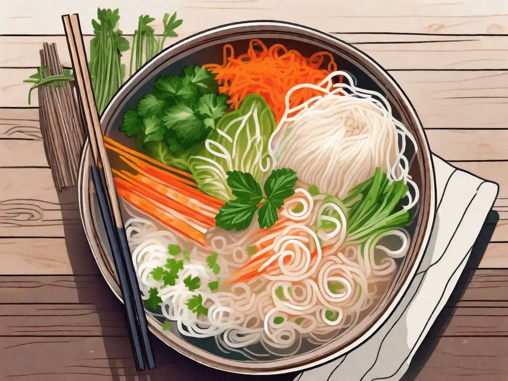 Delicious Assi Rice Noodle Soup Bowls for a Flavorful Meal