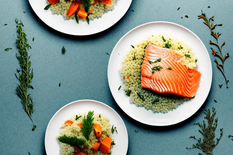 Deliciously Baked Salmon Couscous: A Quick and Easy Recipe