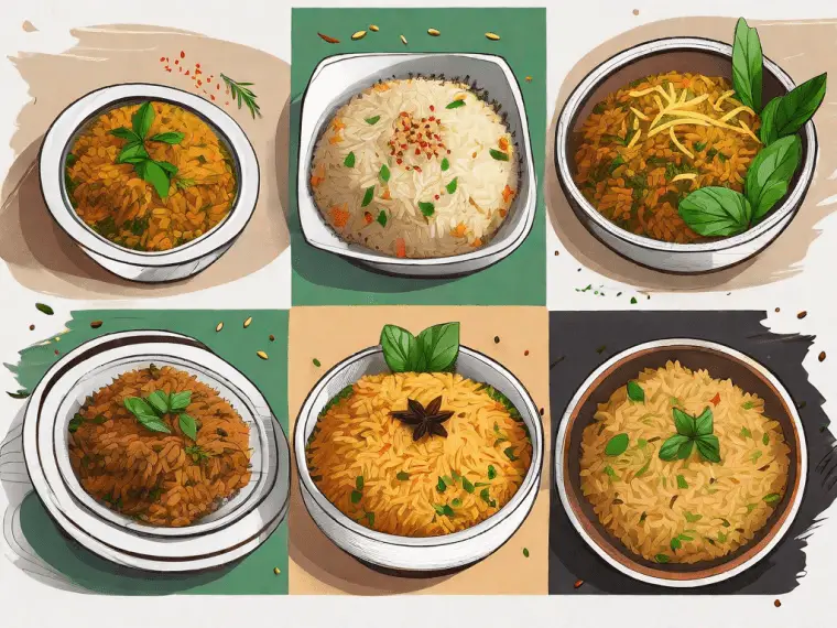 4 Biryani Pilaf Rice Rice Array 9352