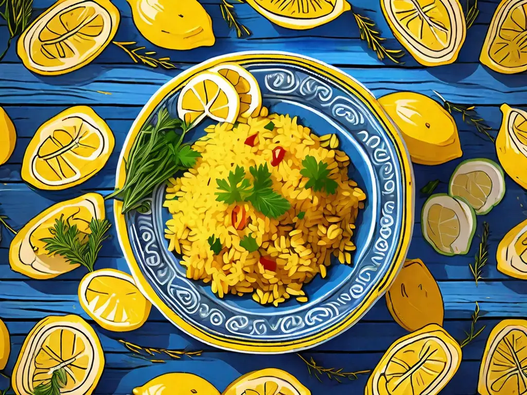 Greek Rice Pilaf Yellow