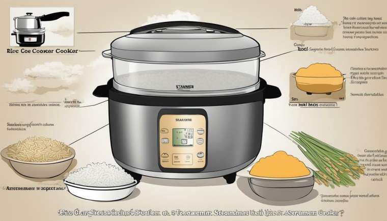 What Is The Difference Between A Rice Cooker And A Steamer Rice Array