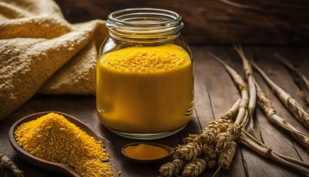 Wild Turmeric Rice Water for Skin and Hair