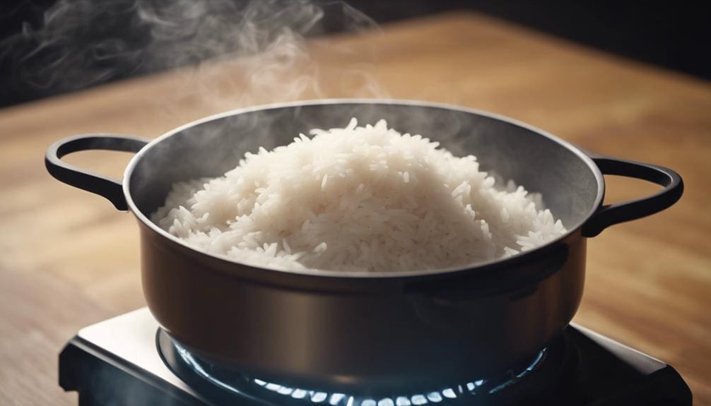 How to Keep Rice From Boiling Over