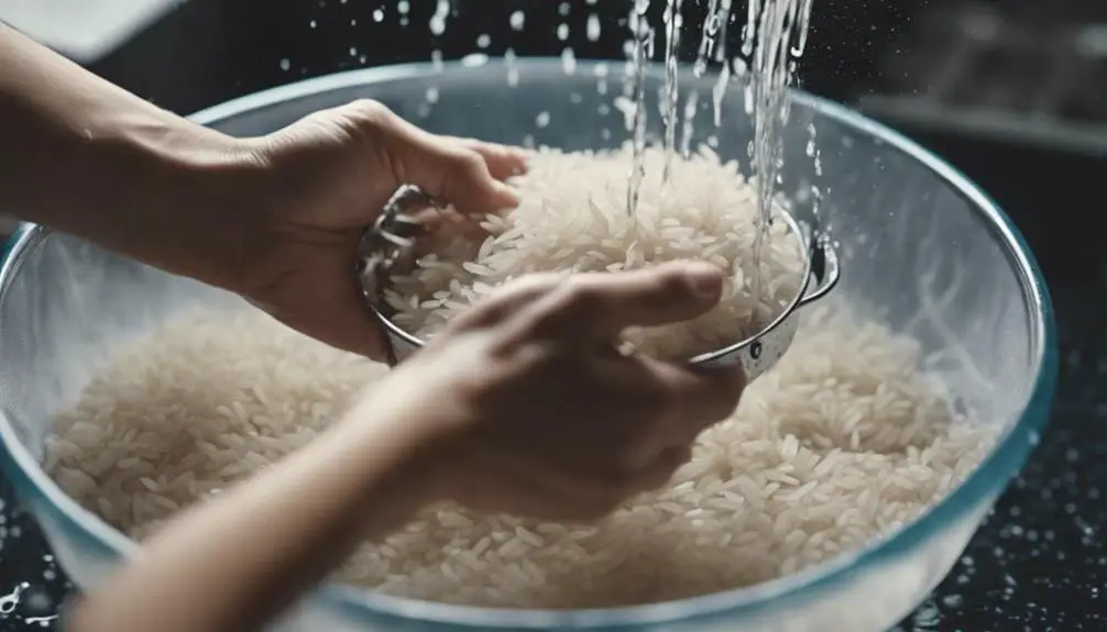 How to Clean Rice