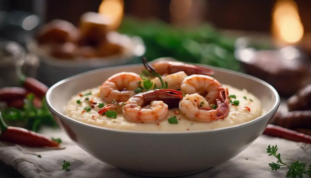 Cajun Shrimp and Grits Recipe With Andouille Sausage