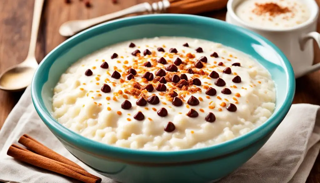 Creamy arroz con leche