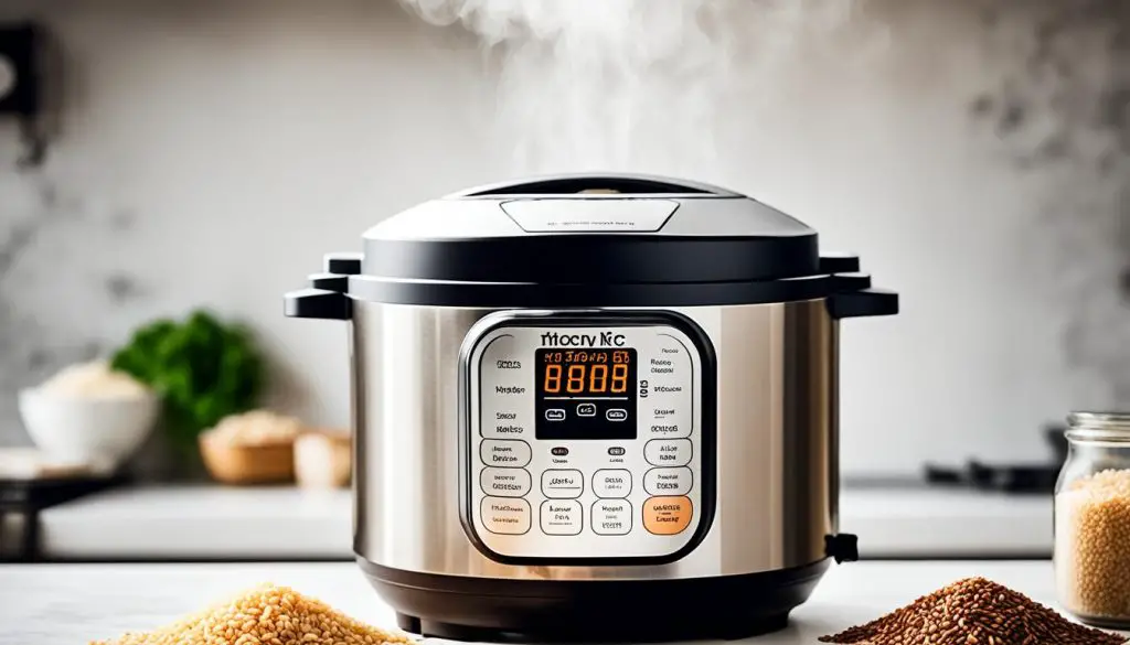 How do you cook brown rice in an instant pot?