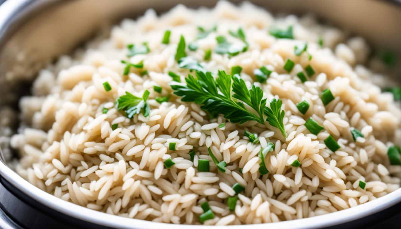 How do you cook instant pot brown rice?