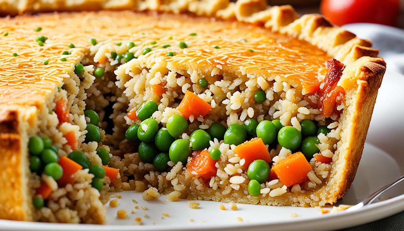 How do you make a rice pie?