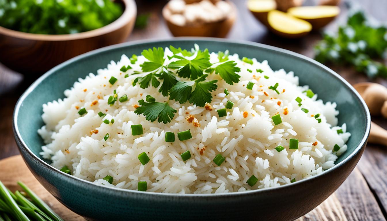 How do you make ginger rice?