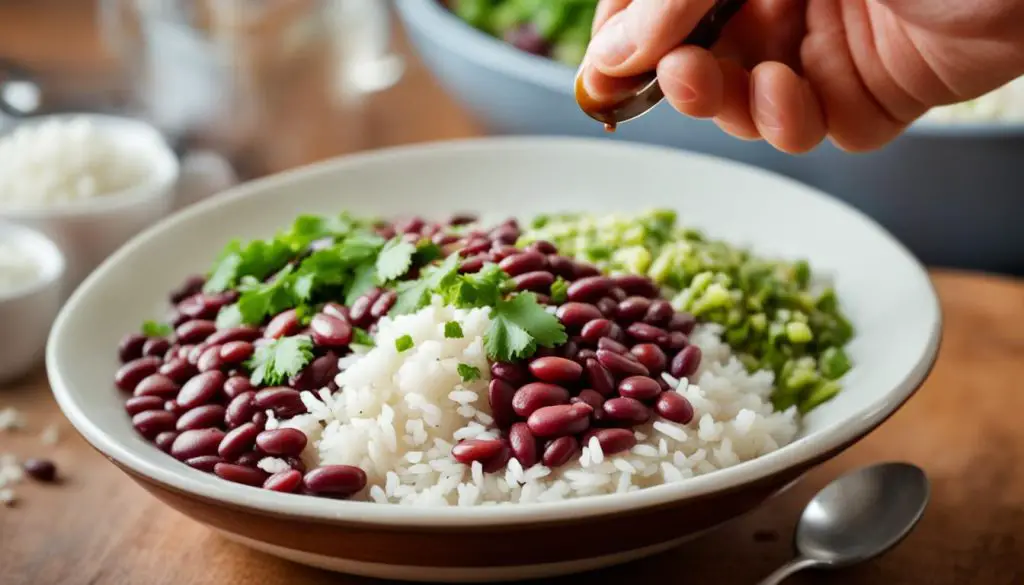 How do you make rice and beans?