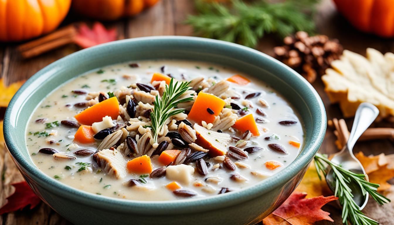 How do you make turkey wild rice soup?