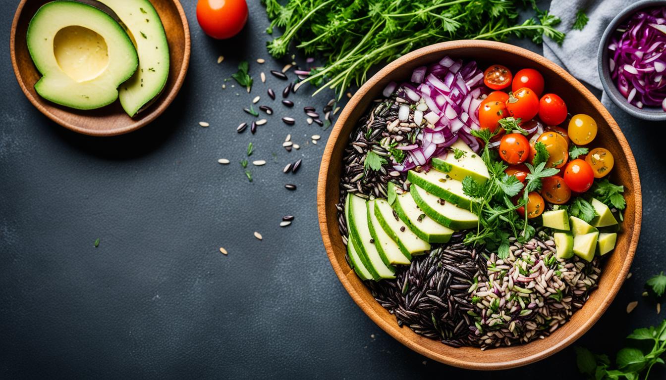 How do you make wild rice salad?