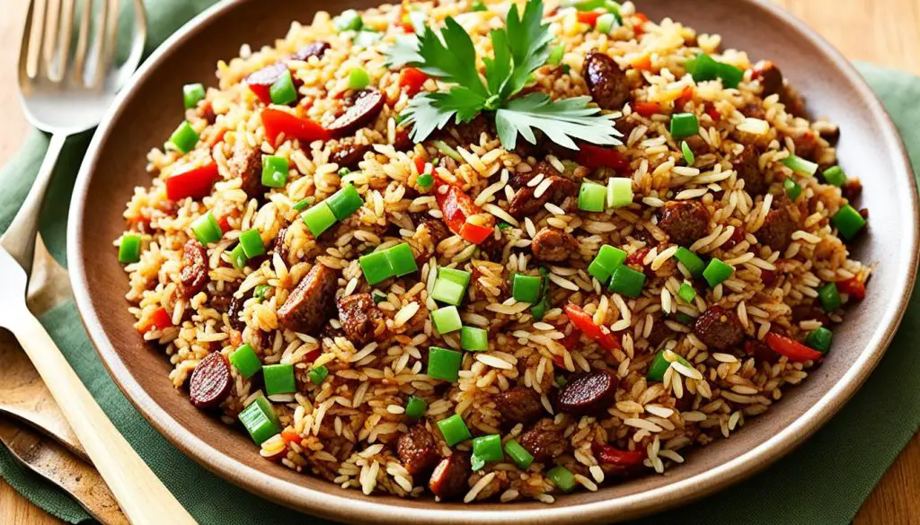 Variations on classic dirty rice