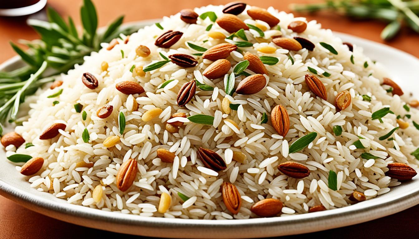 What is a traditional rice pilaf recipe?