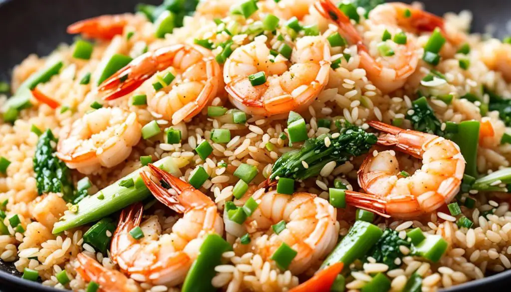 What is an authentic shrimp fried rice recipe?