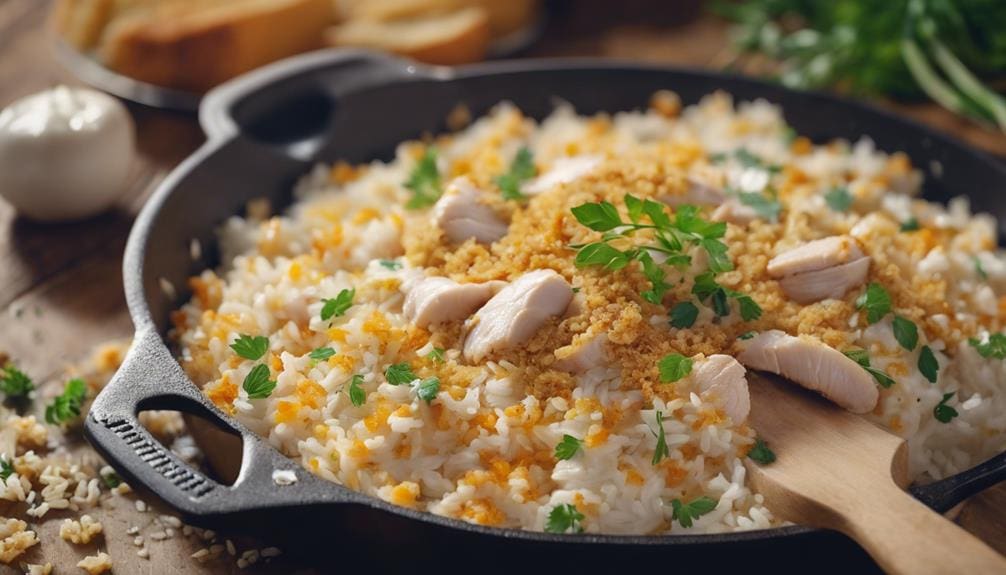 What Are Some Tasty Cheesy Chicken and Rice Recipes?