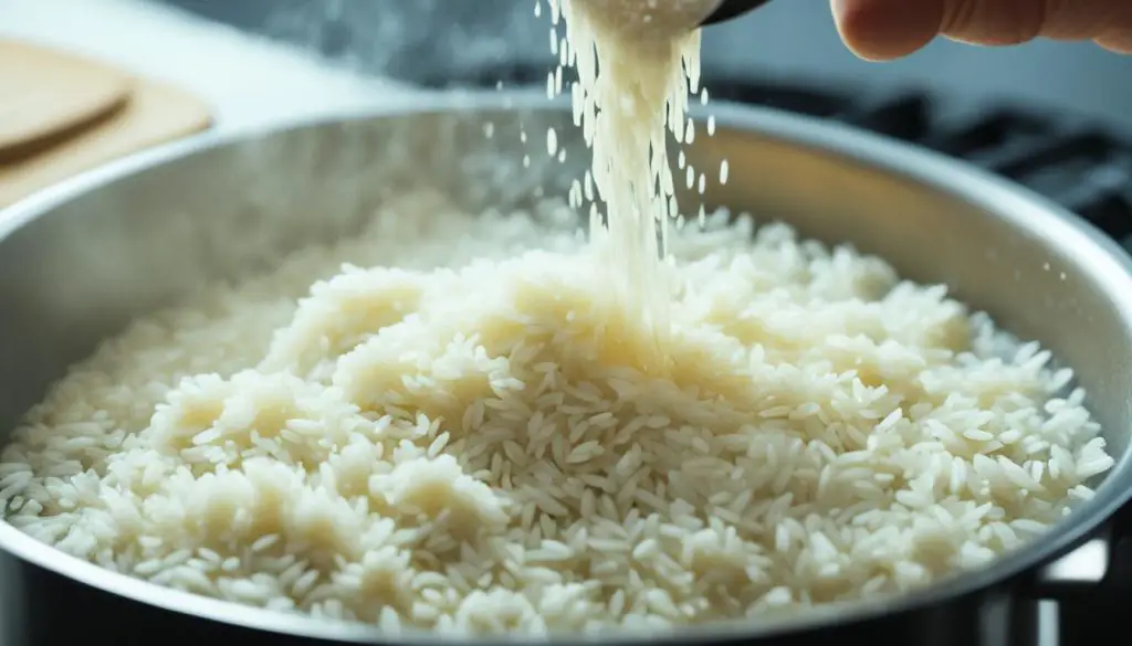 cooking rice