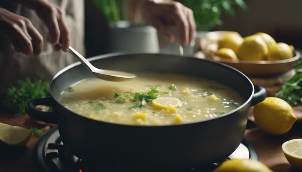 How Do You Make Lemon Rice Soup?