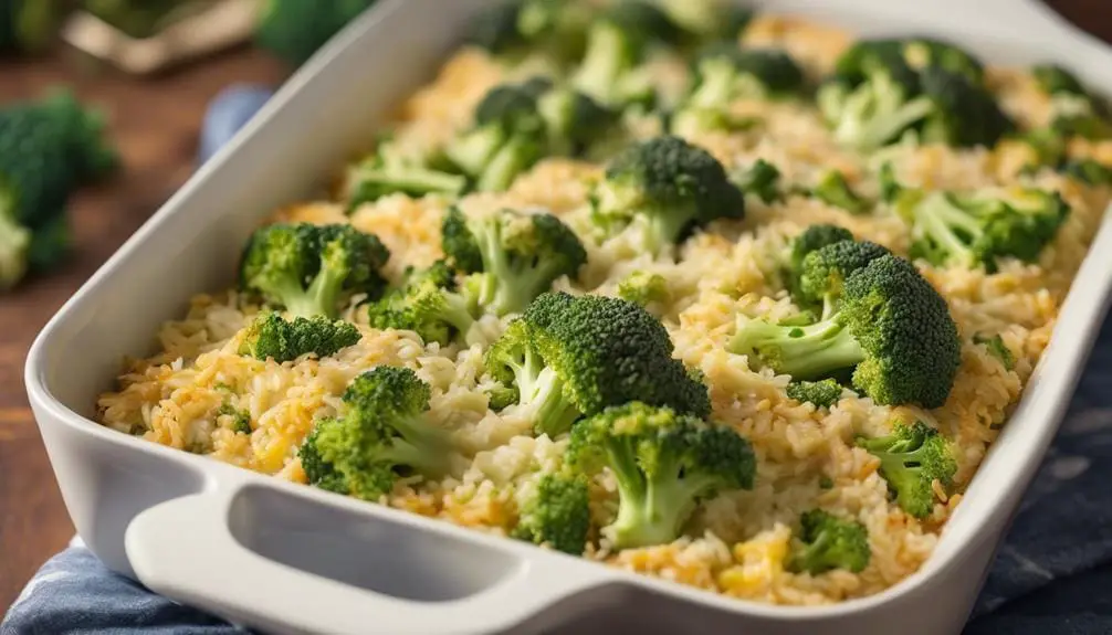 What Is a Tasty Broccoli Rice Casserole Recipe?