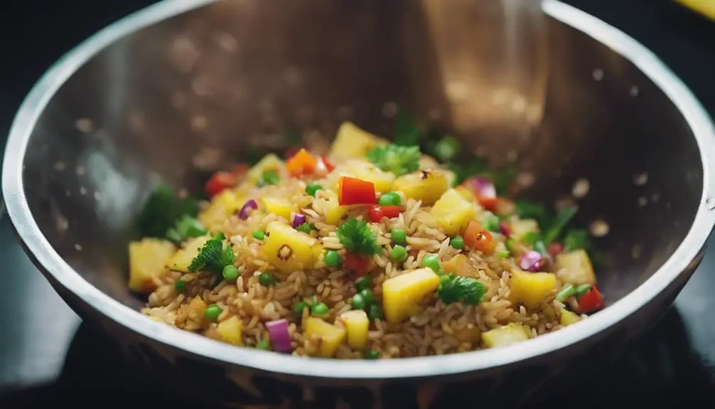 What Is a Tasty Pineapple Fried Rice Recipe?