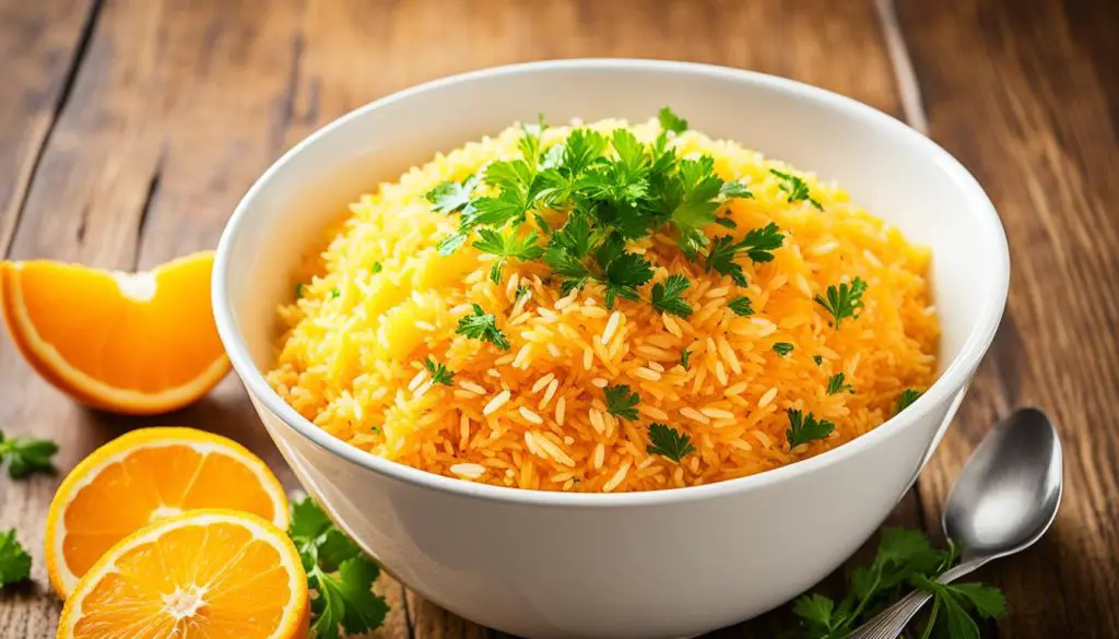 orange rice