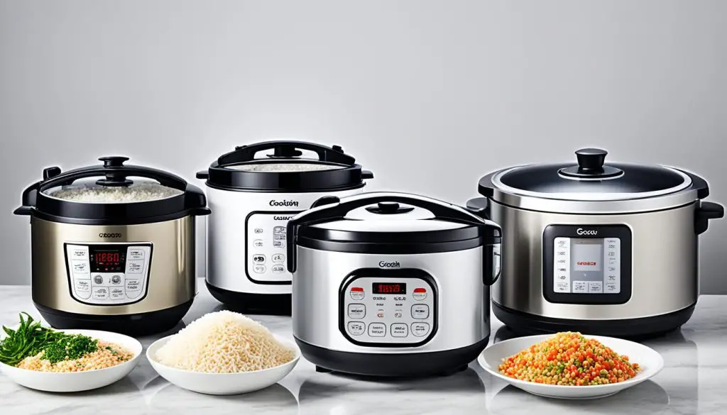 rice cooking appliances