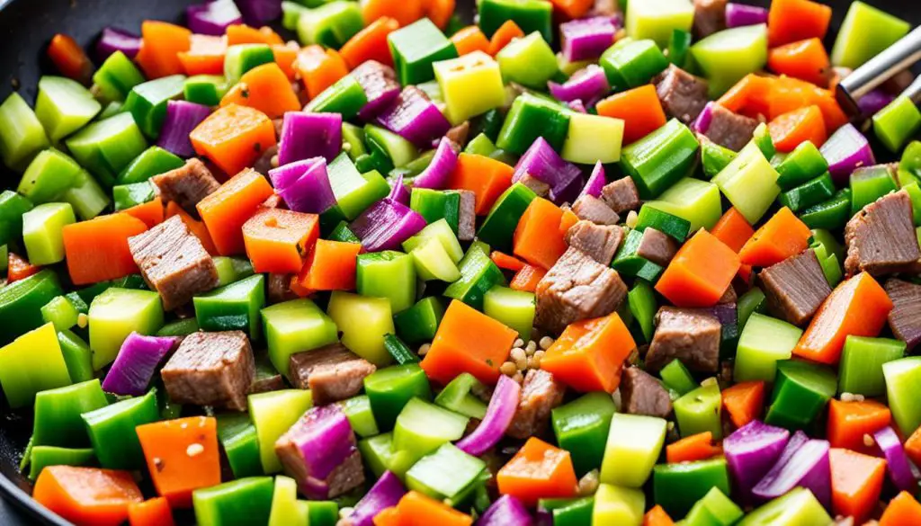 stir-fry vegetables