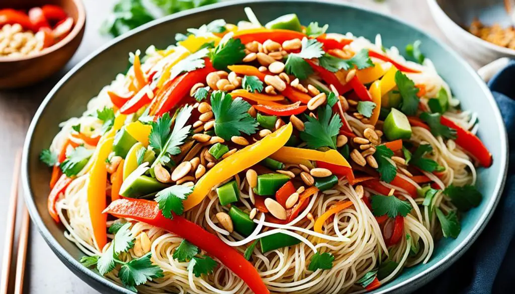 vermicelli noodle stir fry