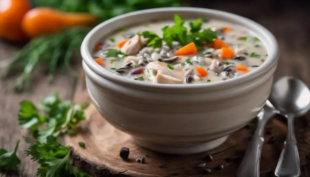 What Are Some Comforting Chicken Wild Rice Soup Recipes?