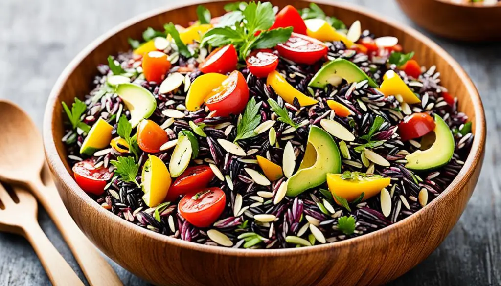 wild rice dish