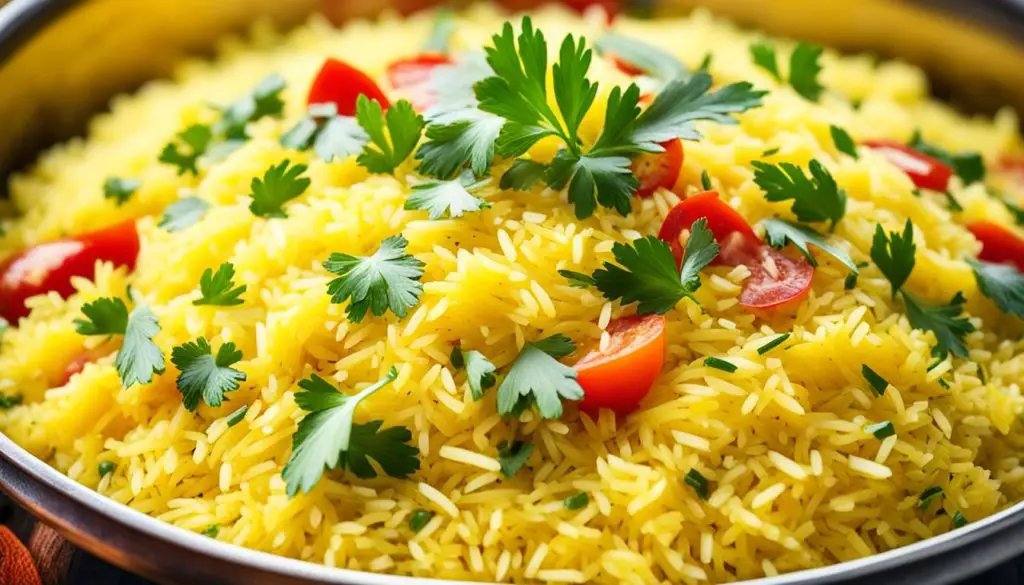 yellow rice variations